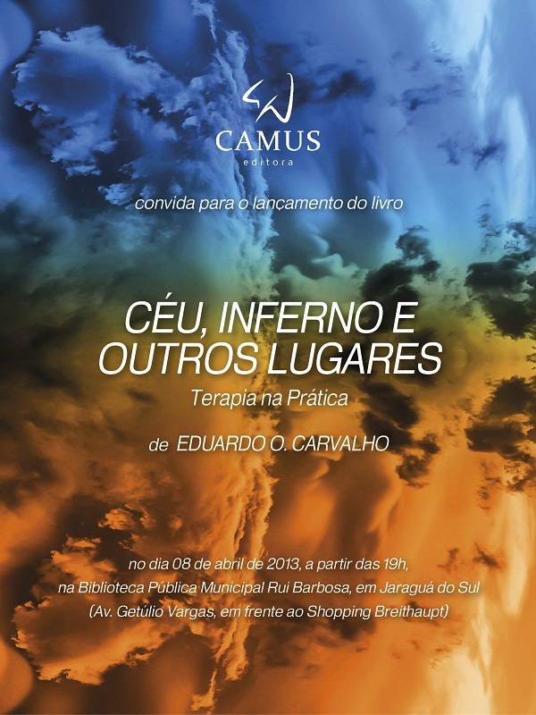 Livro "Céu, Inferno e Outros Lugares", de Eduardo O. Carvalho